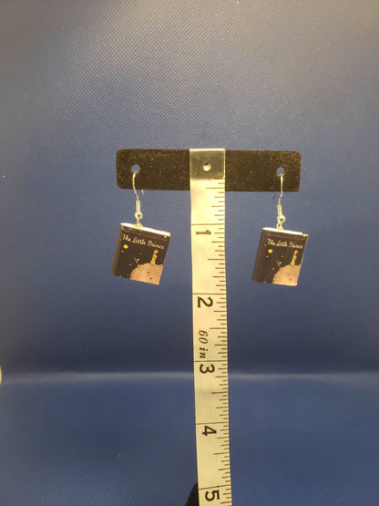 Tiny Book Earrings