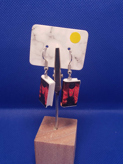 Tiny Book Earrings - IndigiNature