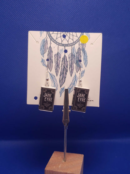 Tiny Book Earrings - IndigiNature